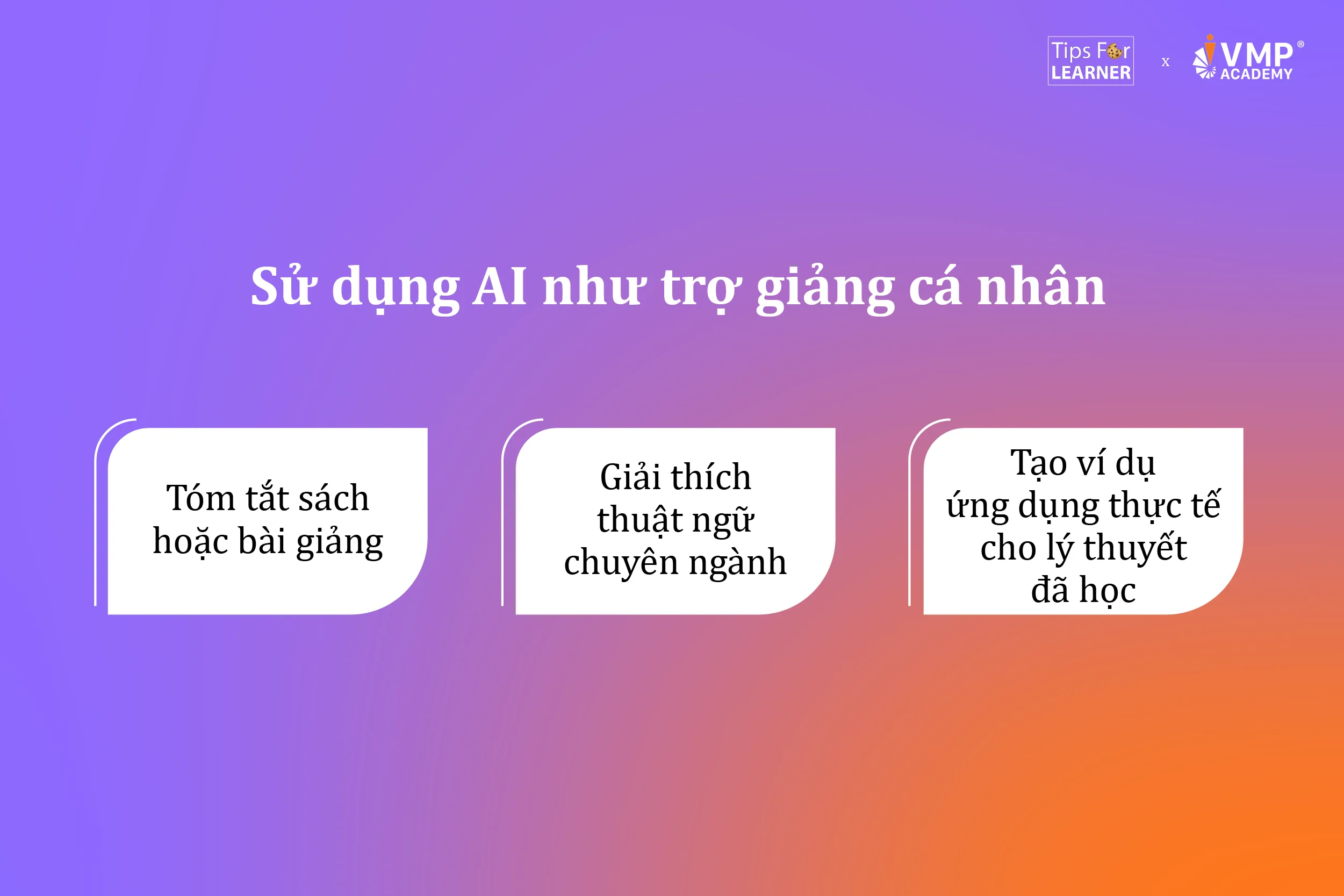 Cách ứng dụng AI trong học tập