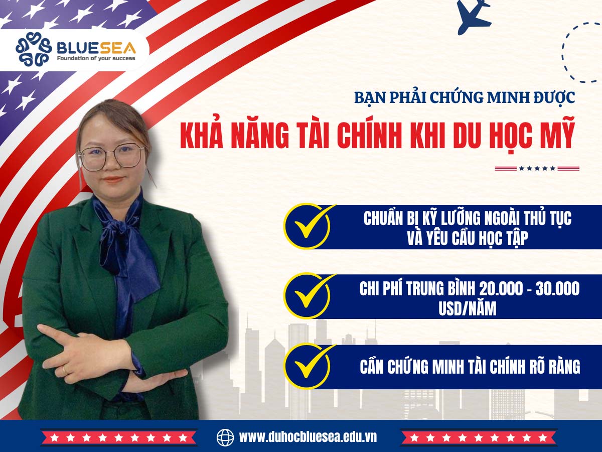 Chứng minh tài chính khi xin visa du học Mỹ — yêu cầu cụ thể và cách chuẩn bị