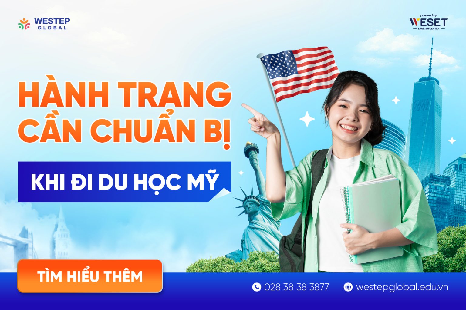 Biểu trưng cho sự chuẩn bị tài chính và hồ sơ du học