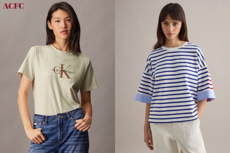Bí Quyết Chọn Áo Thun Cổ Tròn Nữ Cao Cấp: Đẹp Tinh Giản Và Bền Phom Vượt Trội