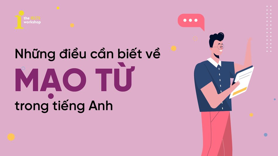 Mạo từ trong tiếng Anh