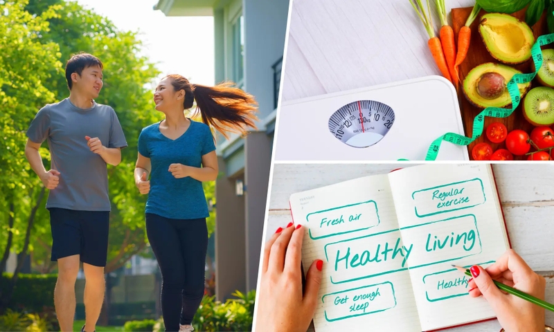 Duy trì lối sống lành mạnh để có hình dáng cân đối và luôn cảm thấy khỏe mạnh