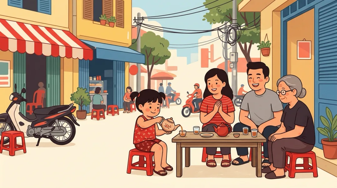 Minh họa cho cách dùng từ “tự” trong tiếng Việt