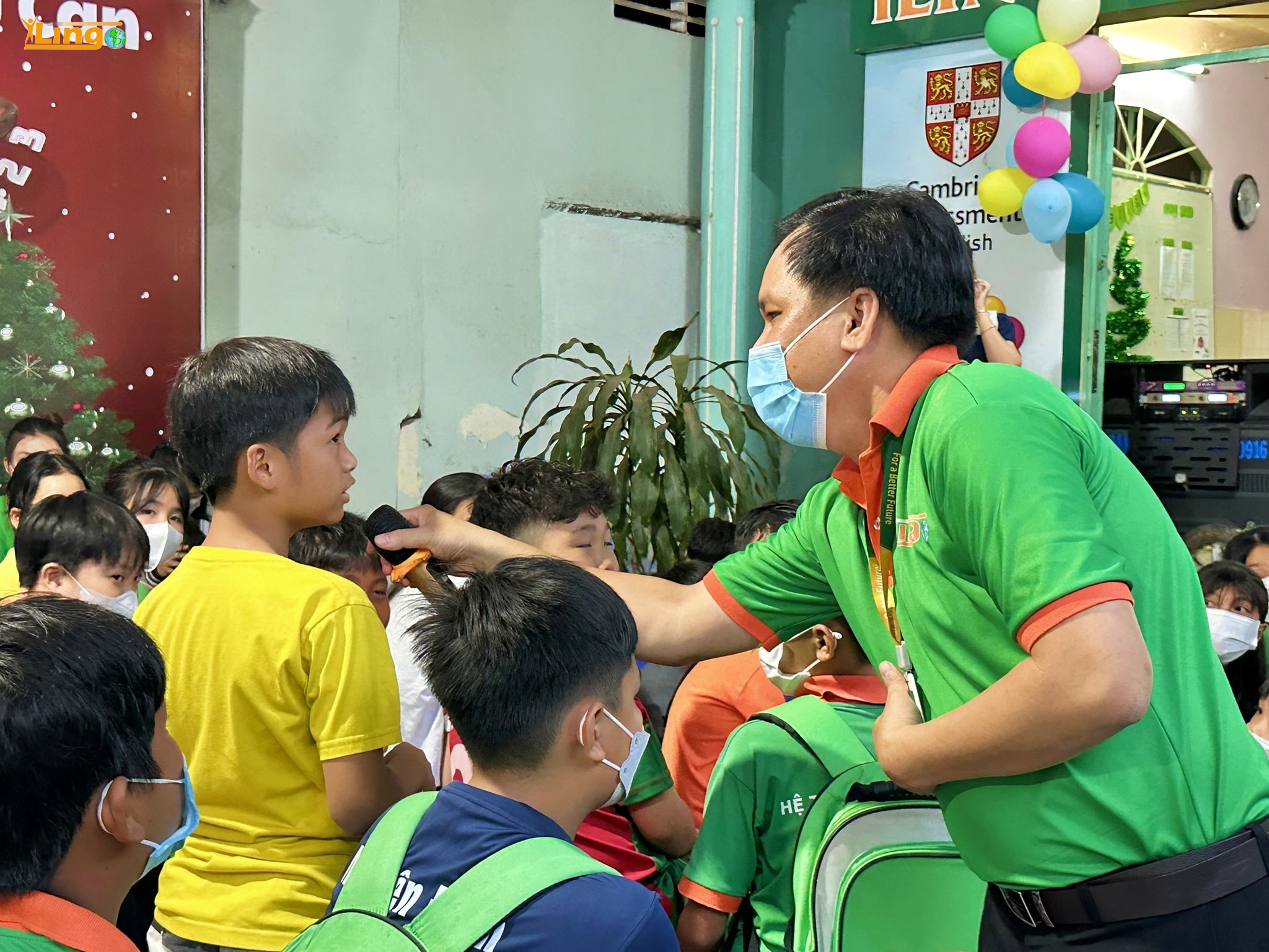 Môi trường học tiếng Anh