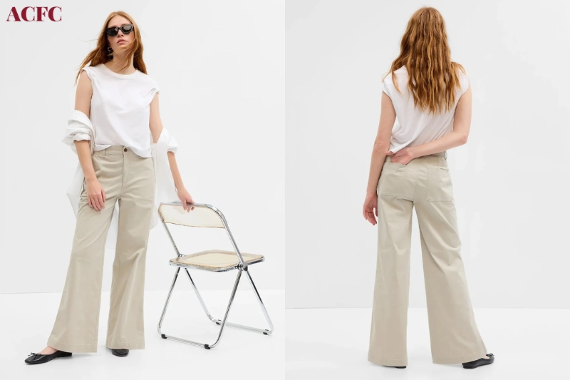 Bí Quyết Chọn Quần Kaki Nữ Hàng Hiệu: Đứng Phom, Không Nhăn Và Tôn Dáng