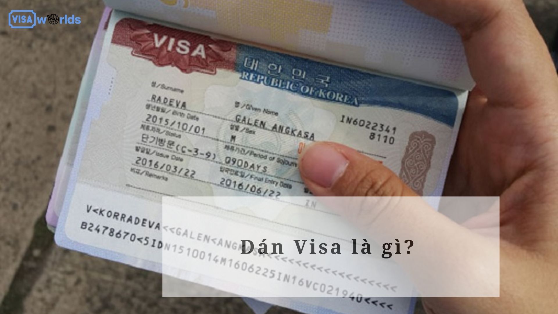 Khái niệm visa du học