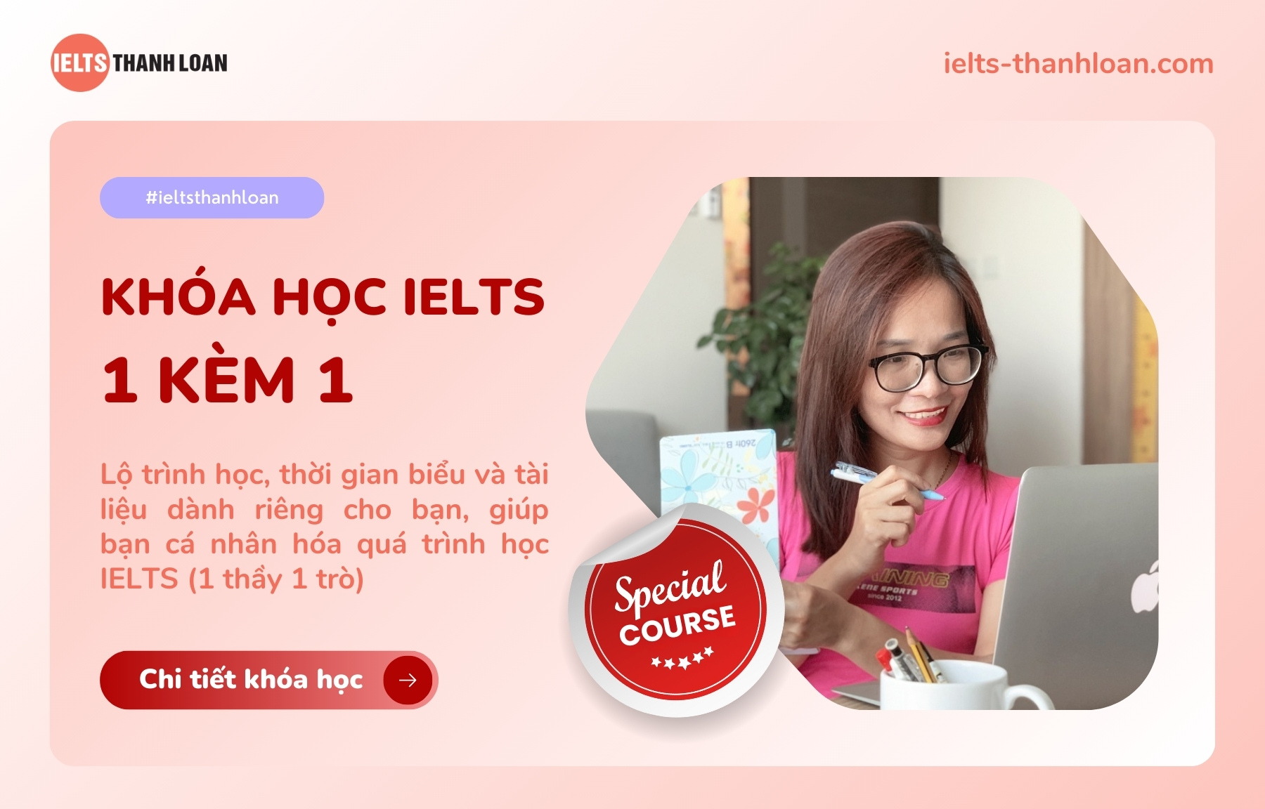 Buổi học 1-1 tại IELTS Tutor