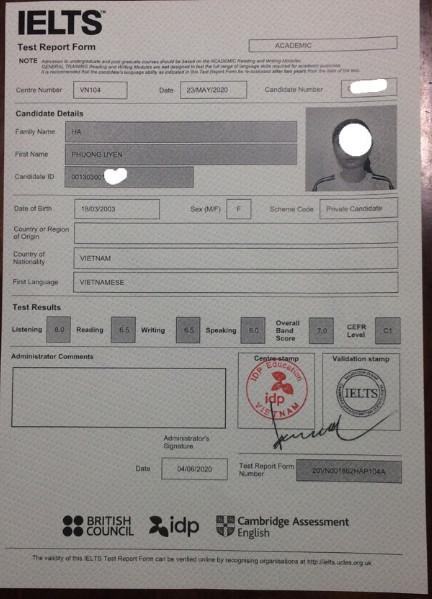 Cấu trúc bài thi IELTS