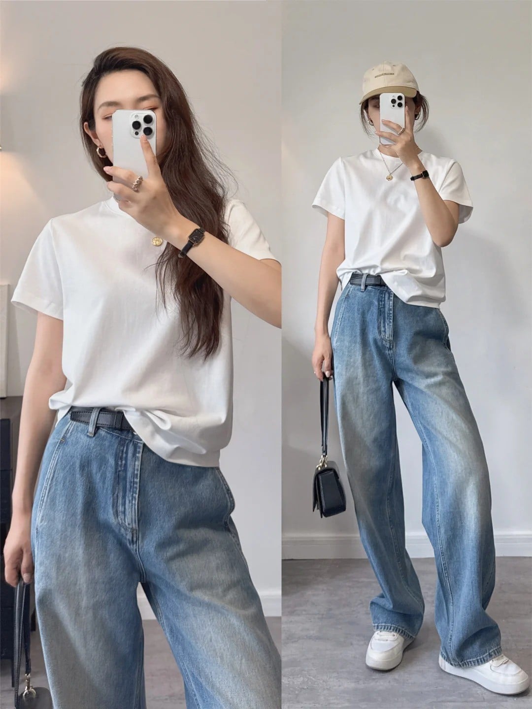 Outfit đơn giản nhưng hợp dáng giúp tân sinh viên tự tin hơn