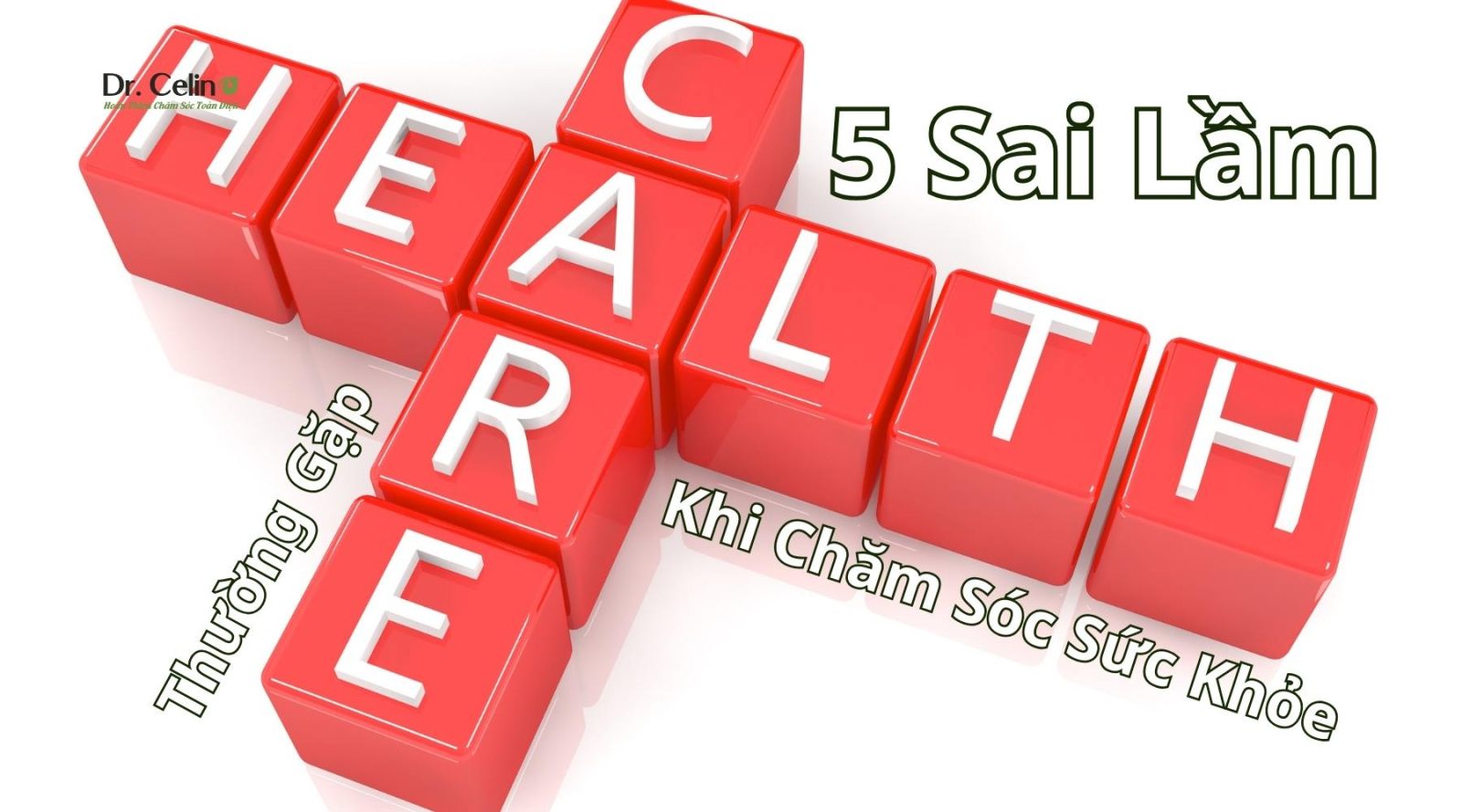 Năm sai lầm thường gặp trong quá trình tự chăm sóc sức khỏe hàng ngày