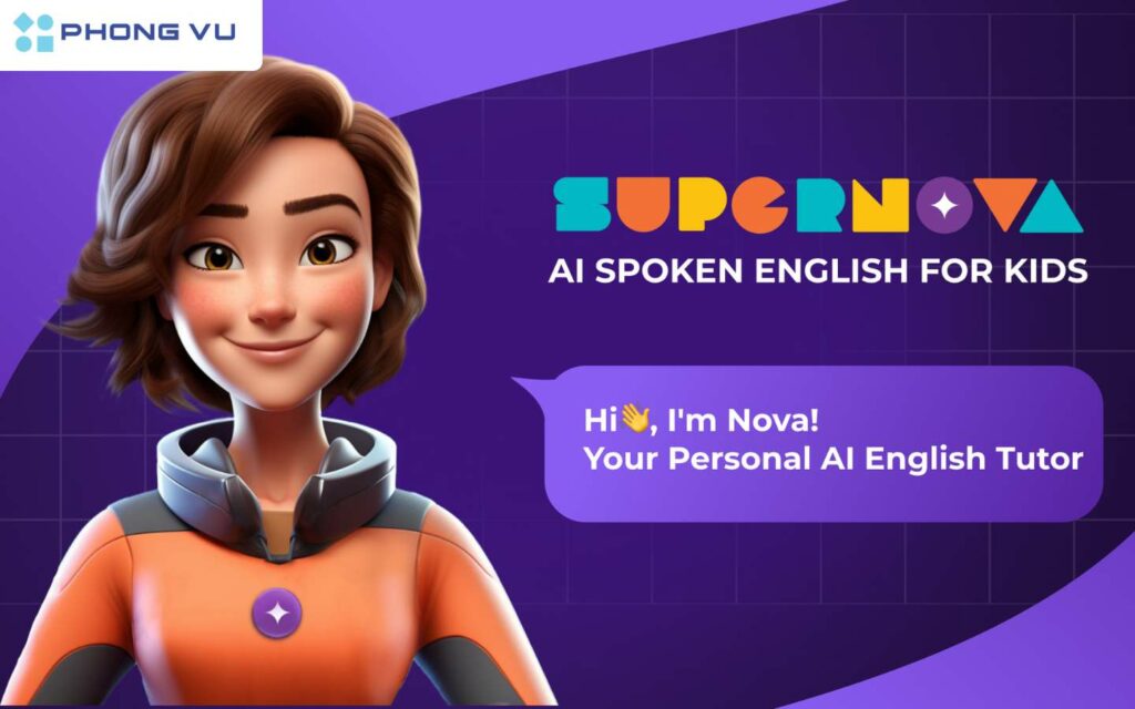 Supernova AI trợ lý luyện nói tiếng Anh