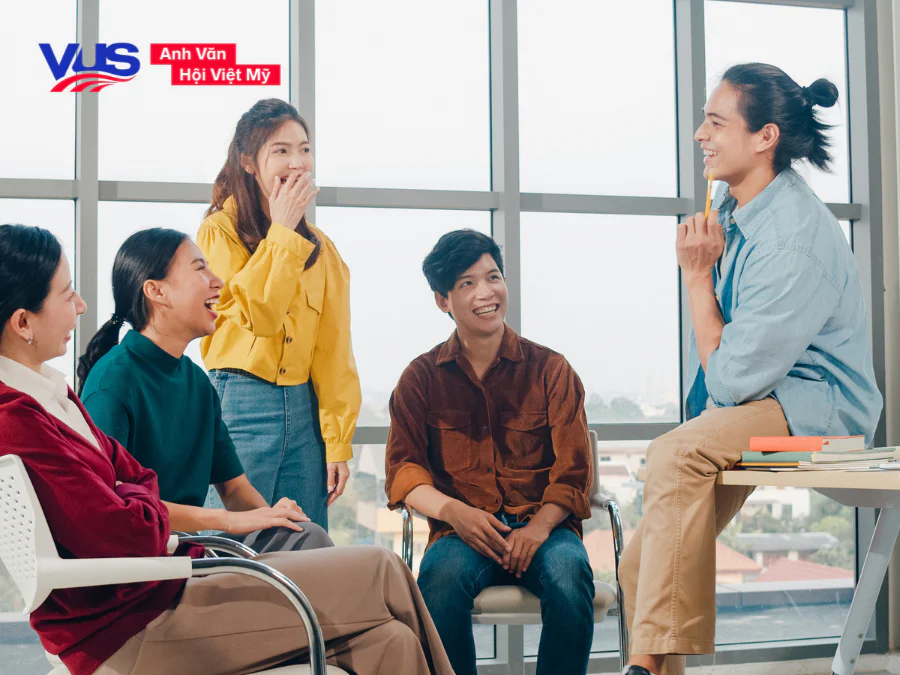 Môi trường học tại trung tâm IELTS khuyến khích tương tác và phát triển kỹ năng