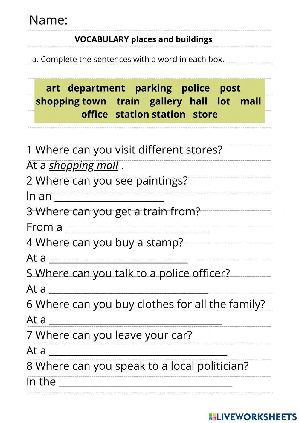 Xây dựng vốn từ vựng thông qua ngữ cảnh