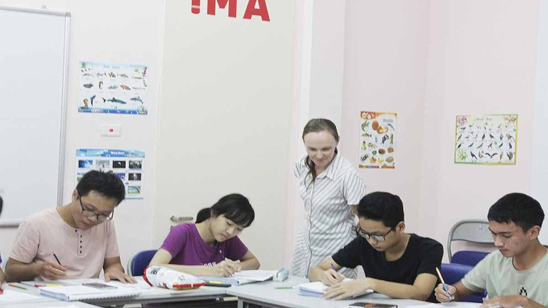 Hình ảnh lớp IELTS Nâng cao