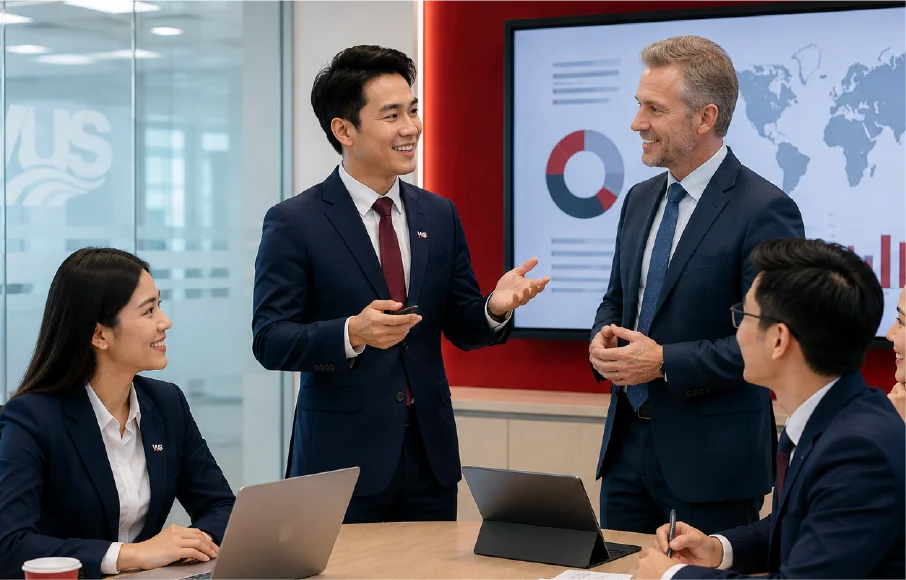 Nhân sự thâm niên giỏi chuyên môn nhưng e ngại giao tiếp tiếng Anh