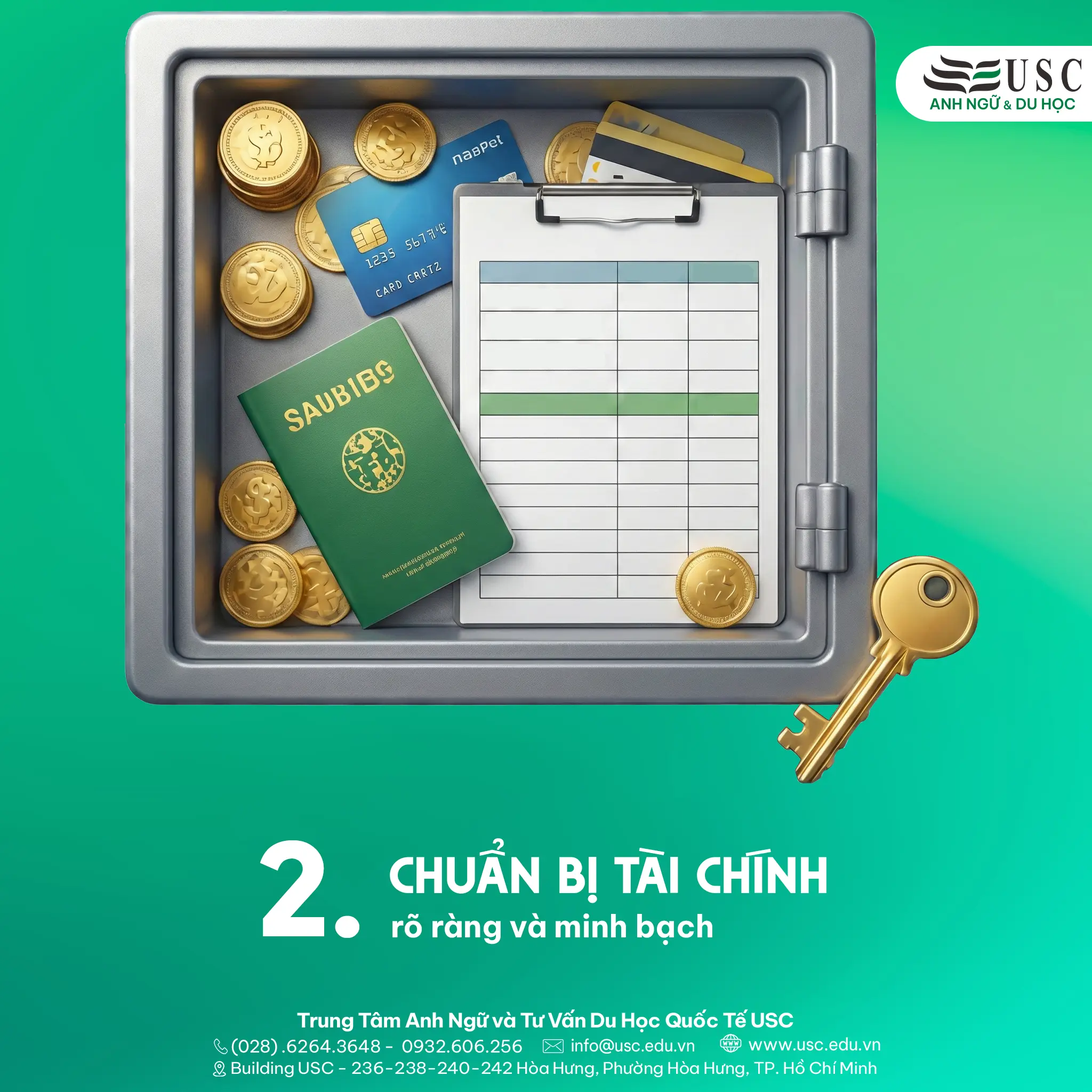 Tài chính du học minh bạch