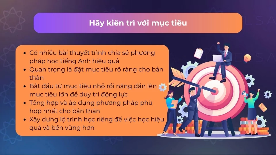 Kiên trì với mục tiêu