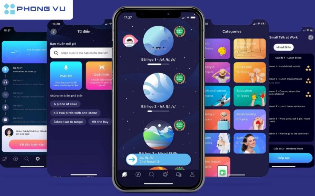 ELSA Speak ứng dụng AI luyện phát âm tiếng Anh