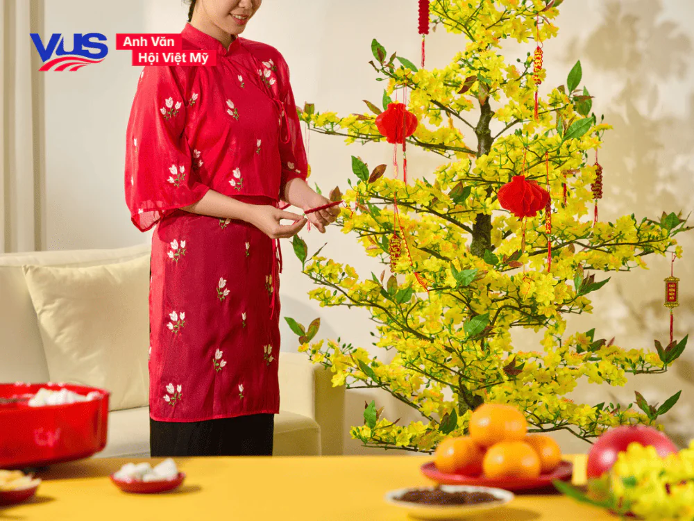 Từ vựng tiếng Anh về Tết: Các loại hoa trang trí dịp Tết