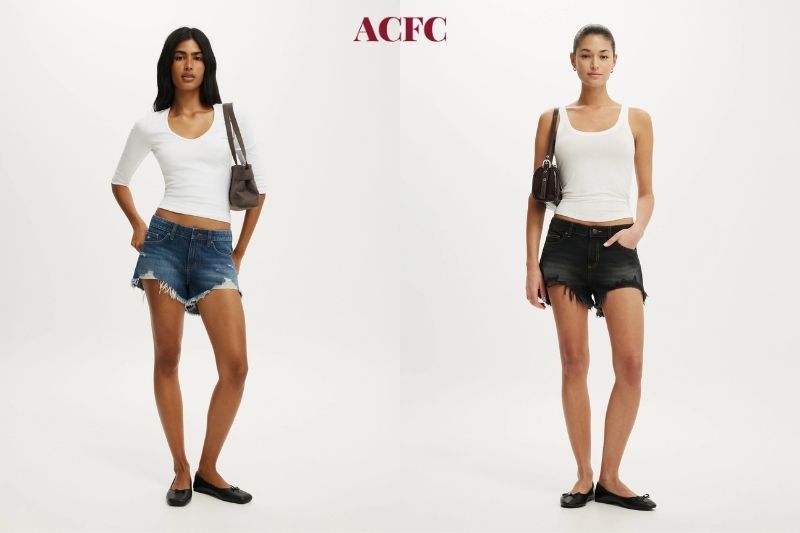 Quần Short Jean Nữ: Một Item Denim Luôn Trở Lại Mỗi Mùa Hè