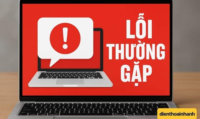 Lỗi thường gặp khi apply