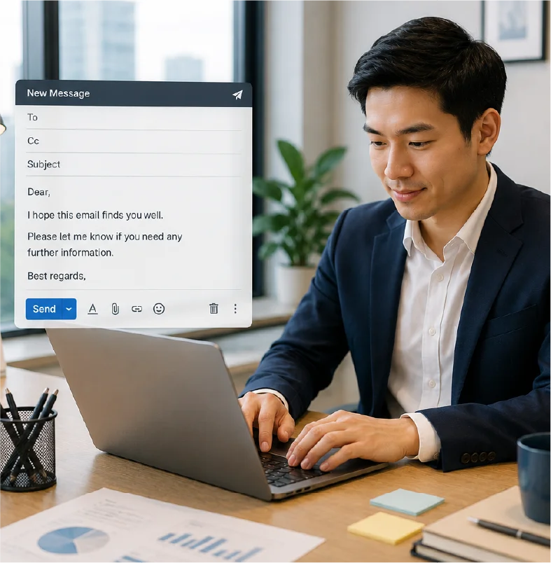 Chủ đề tiếng Anh viết tài liệu và email công sở
