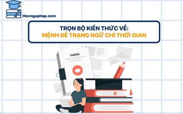 Minh họa mệnh đề thời gian