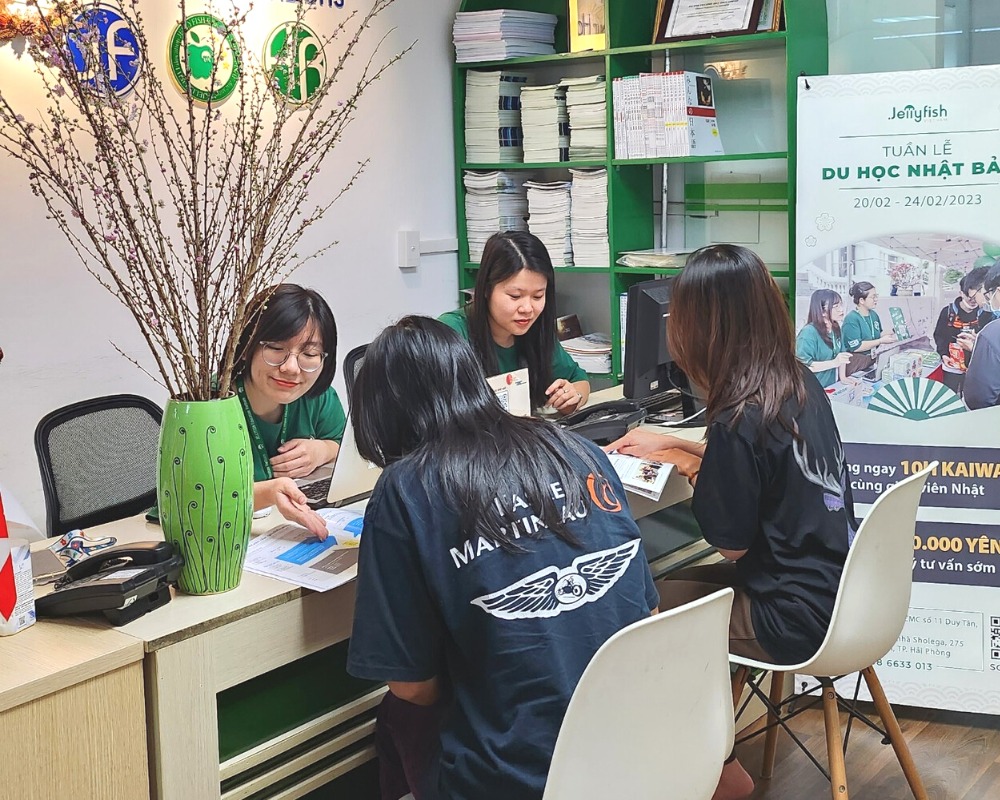 tư vấn du học Nhật tại Jellyfish