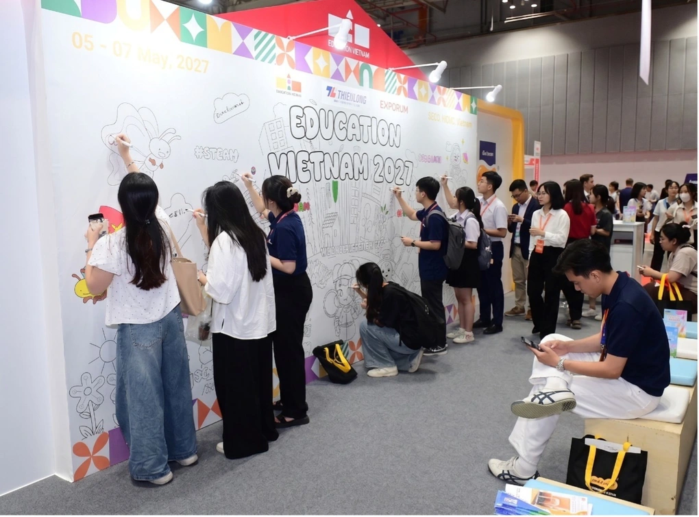 Khu vực Creative Zone đầy màu sắc