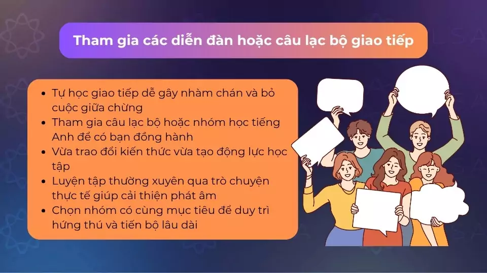 Tham gia câu lạc bộ
