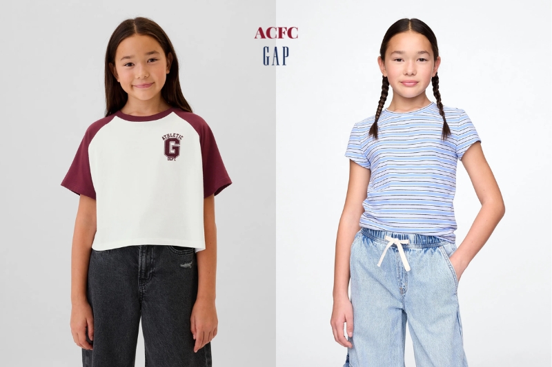 Áo GAP: Những Thiết Kế Làm Nên Nhịp Casual Đặc Trưng Của Thương Hiệu
