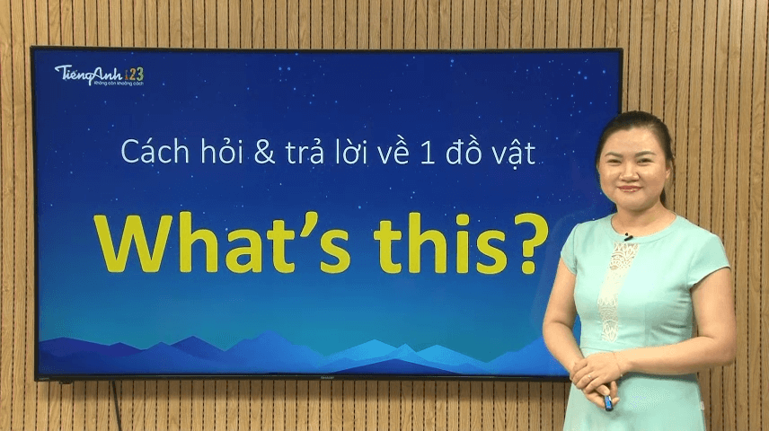 Bài học nhận biết câu hỏi và đồ vật