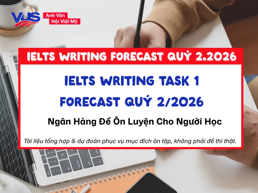 Phân loại đầy đủ các dạng biểu đồ và sơ đồ Task 1 Quý 2 năm 2026