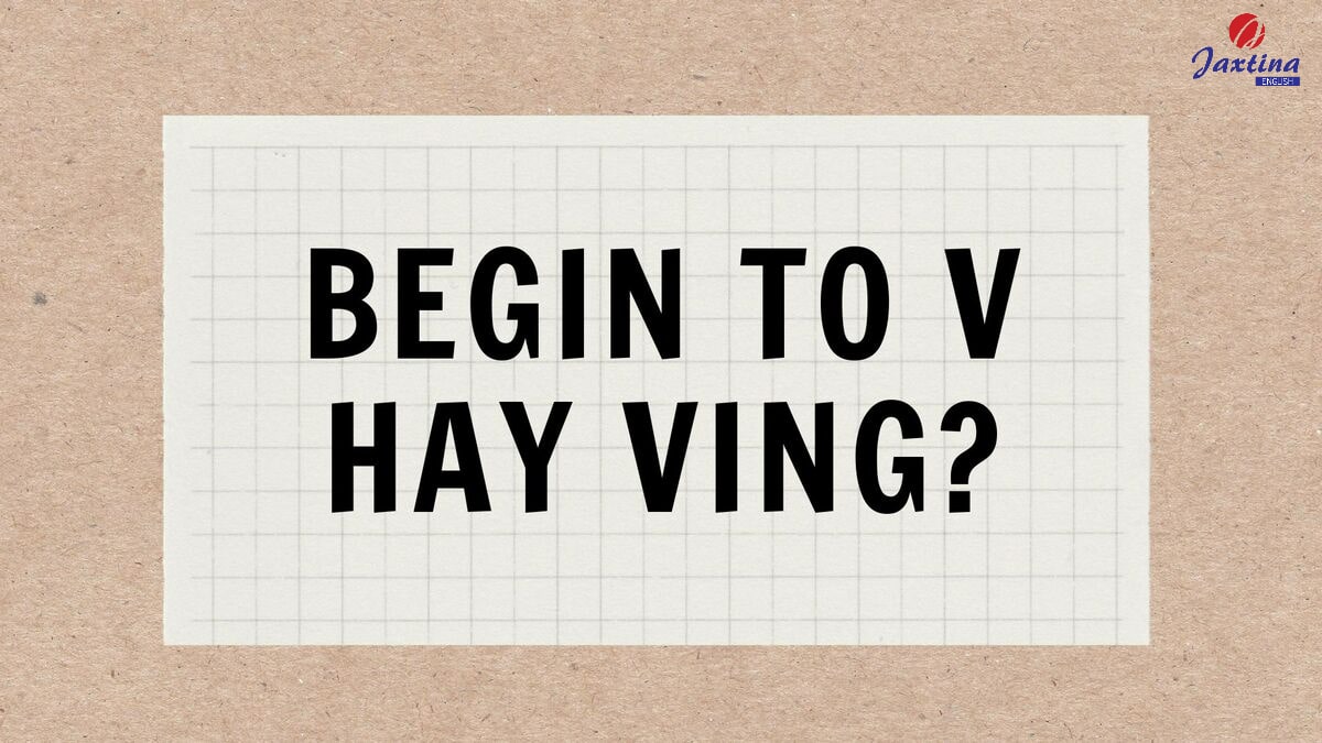 Minh họa begin và start trong tiếng Anh