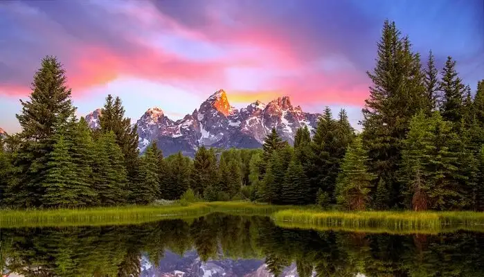 Khung cảnh mê hoặc của Teton County, Wyoming