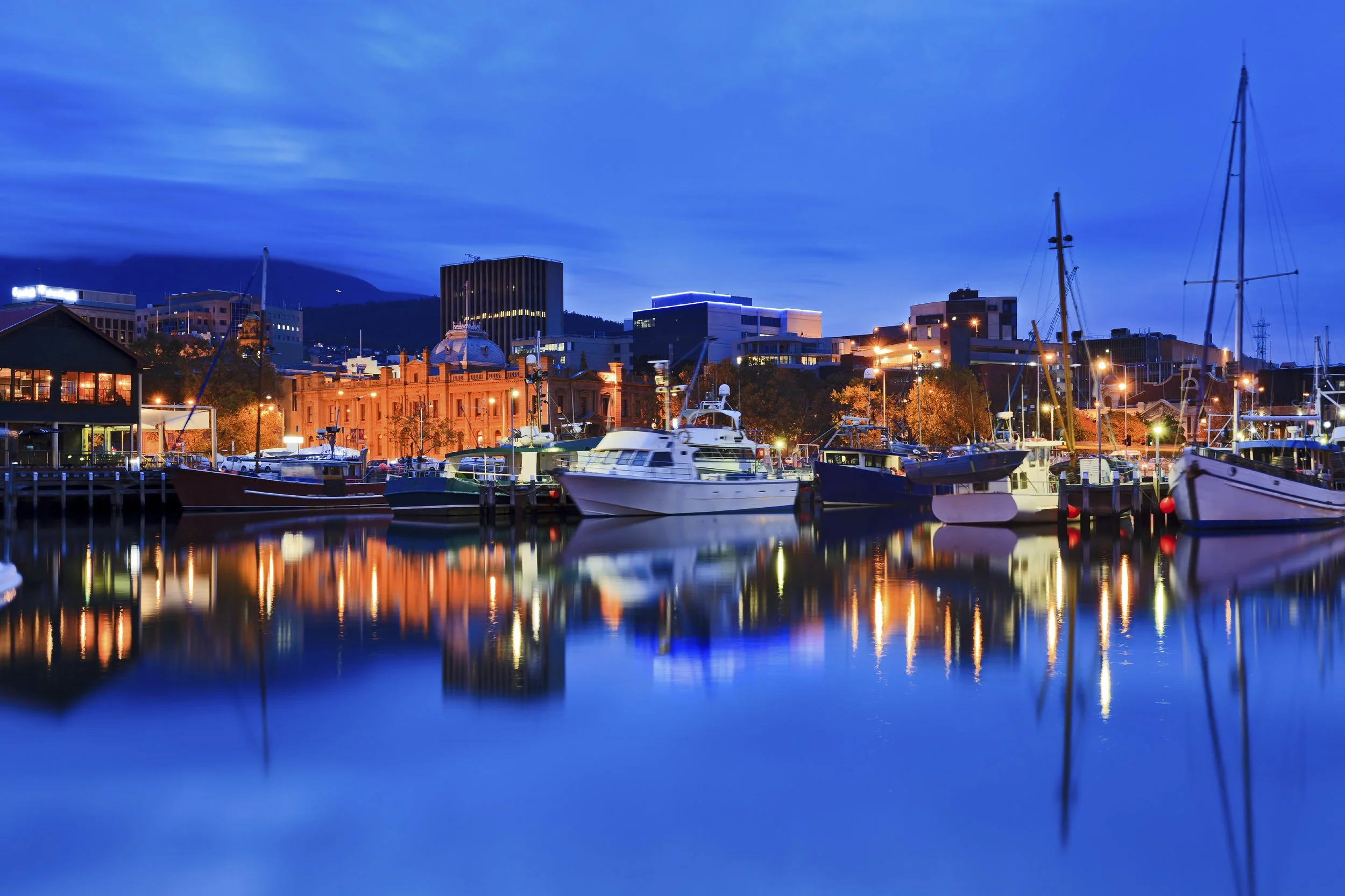 Hobart yên bình bên biển