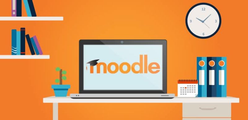 Giao diện Moodle LMS