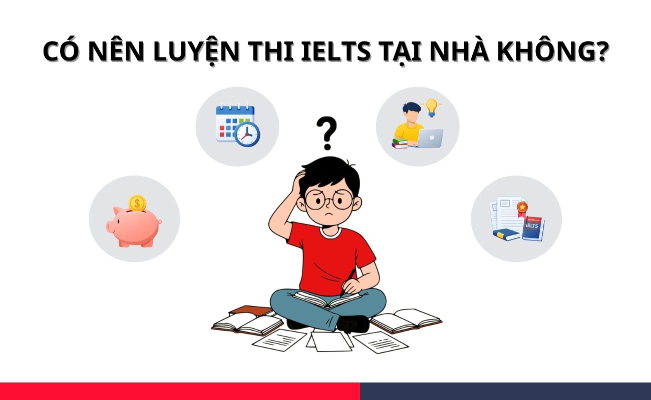 Có nên luyện thi IELTS tại nhà không?