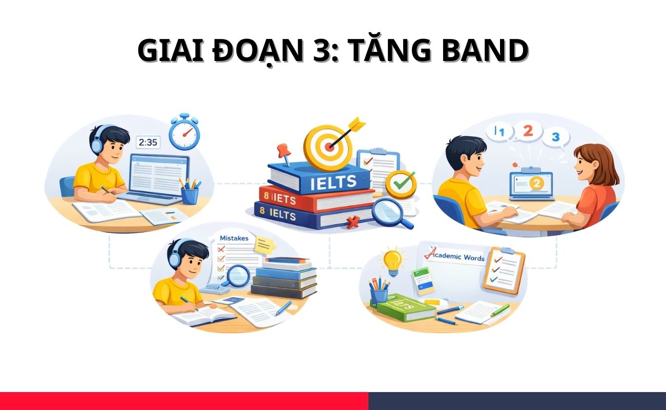 Tăng band IELTS từ 6.0 lên 7.0+