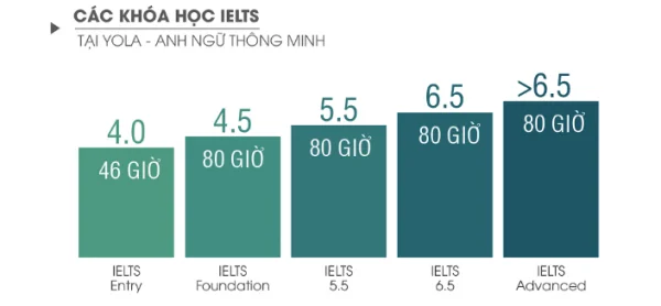Lộ trình luyện thi IELTS theo từng cấp độ