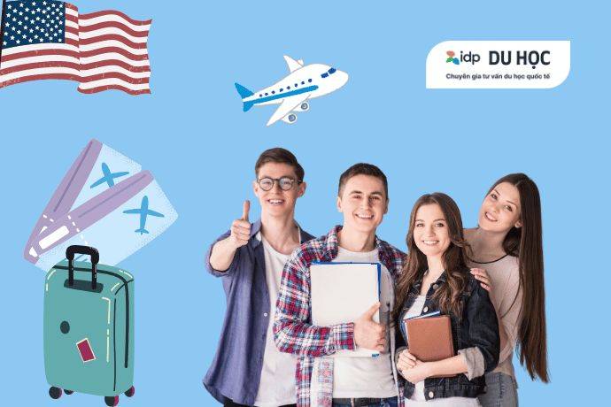 Du học Mỹ 2026 với lộ trình học đa dạng từ trung học đến sau đại học