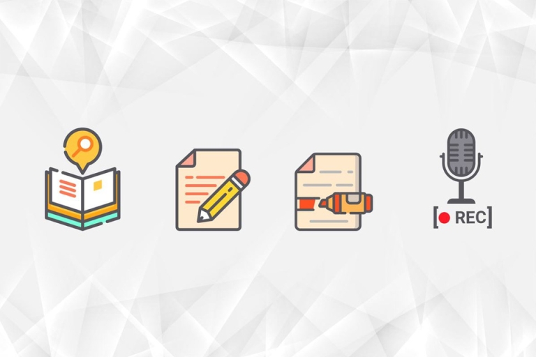 Giao diện học tập tích hợp công cụ tương tác
