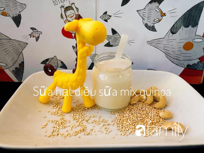 Sữa hạt điều béo ngậy giàu dưỡng chất cho trẻ nhỏ