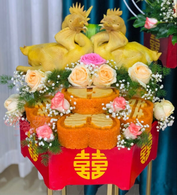 Các kiểu xôi cưới truyền thống