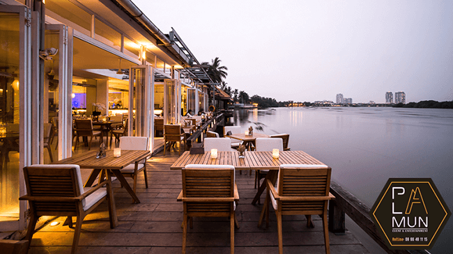 The Deck Saigon riverside wedding venue