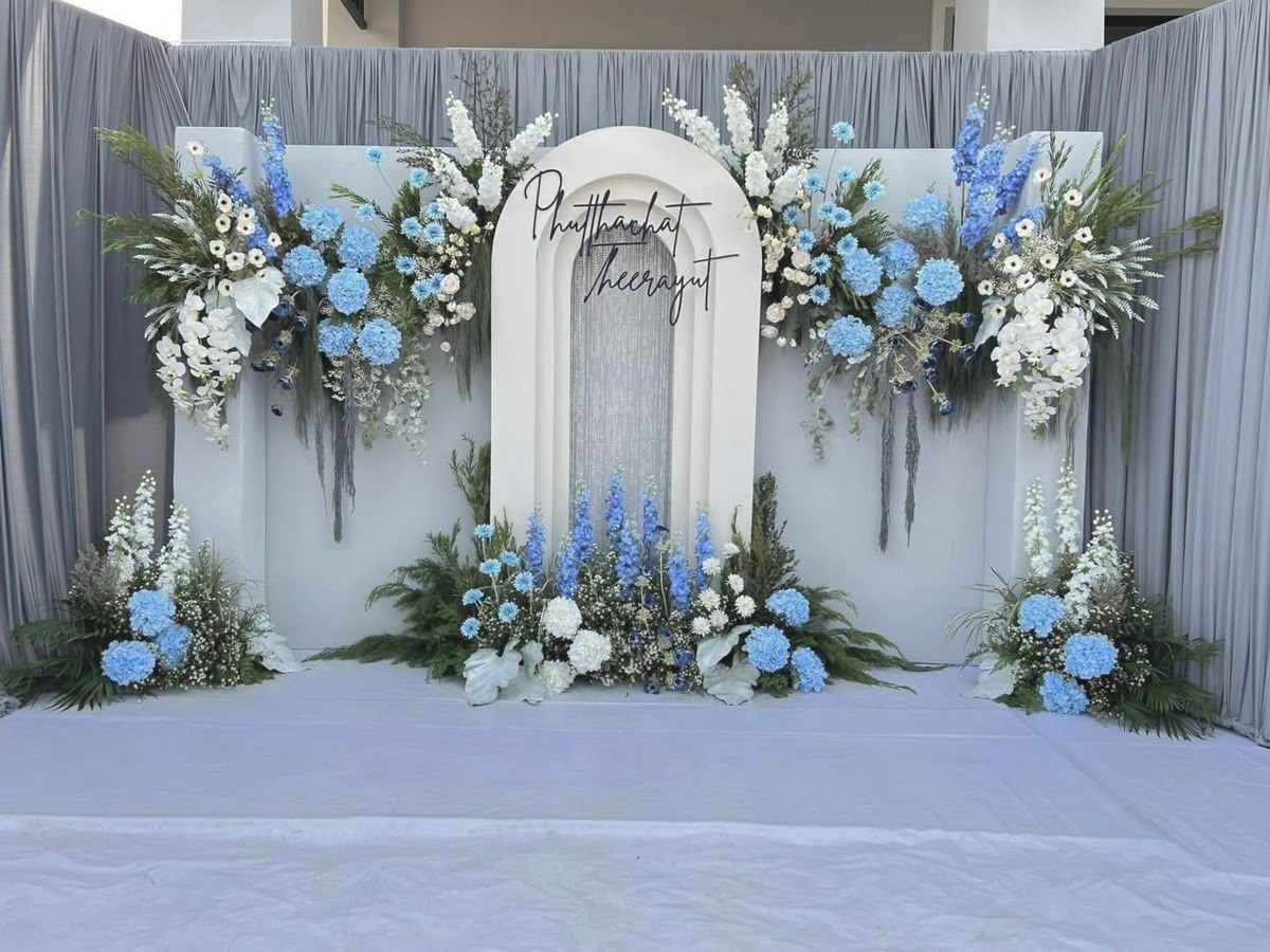 Tiệc cưới Elegant Blue sang trọng và ấn tượng
