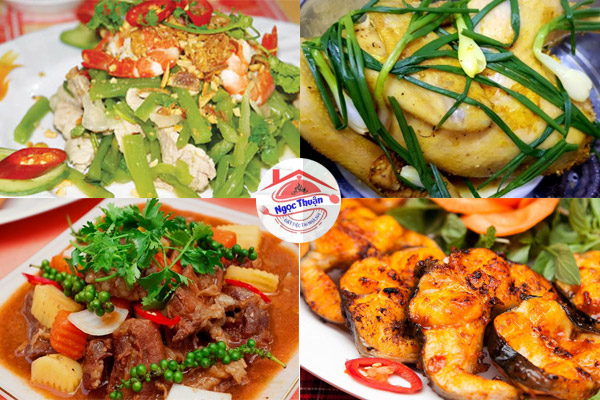 Thực đơn phong phú cho gia đình lớn
