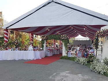Nhà bạt không gian đám cưới