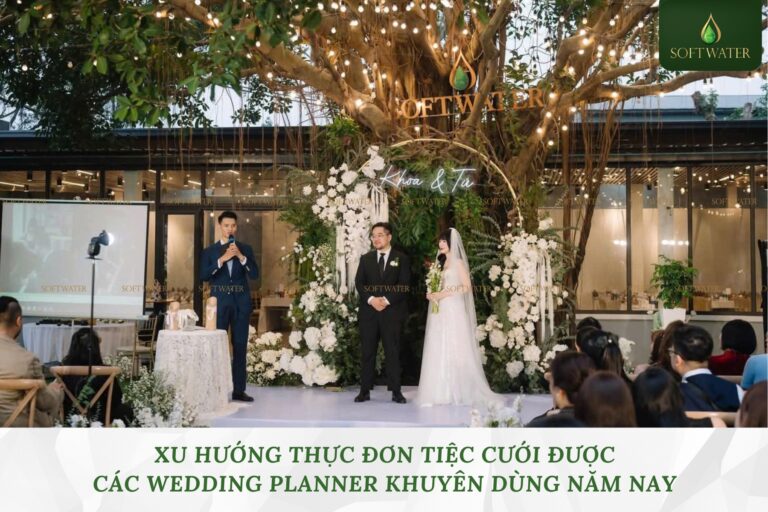 Xu hướng thực đơn tiệc cưới năm 2026 được yêu thích
