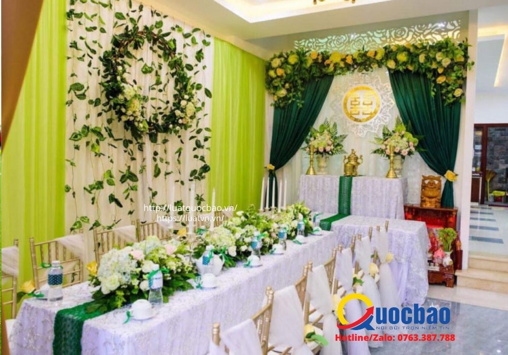 Chuẩn bị lễ đính hôn